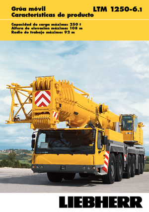Macarale all-terrain Liebherr LTM 1250-6.1 (12x8x10)