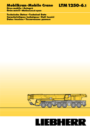 Macarale all-terrain Liebherr LTM 1250-6.1 (12x8x10)