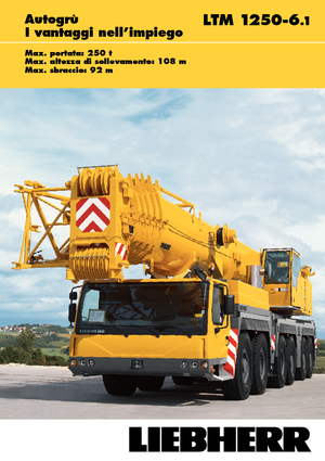 Macarale all-terrain Liebherr LTM 1250-6.1 (12x8x10)