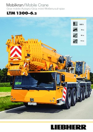 Macarale all-terrain Liebherr LTM 1300-6.2 