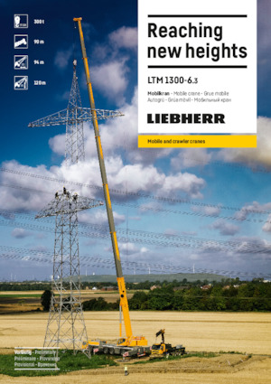 Macarale all-terrain Liebherr LTM 1300-6.3 
