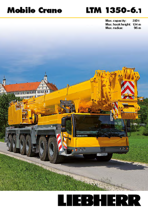 Macarale all-terrain Liebherr LTM 1350-6.1 