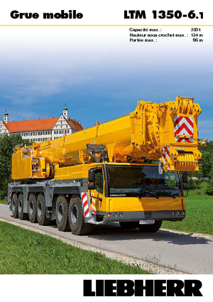 Macarale all-terrain Liebherr LTM 1350-6.1 