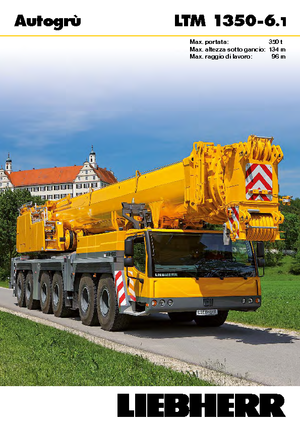 Macarale all-terrain Liebherr LTM 1350-6.1 