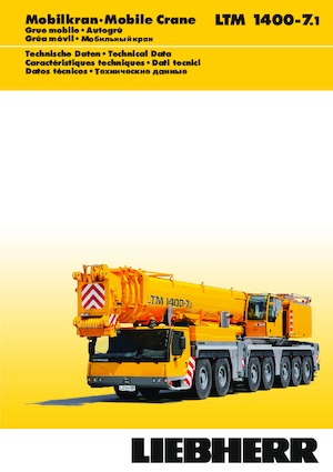 Macarale all-terrain Liebherr LTM 1400-7.1 