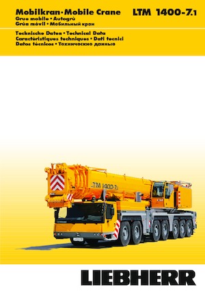 Macarale all-terrain Liebherr LTM 1400-7.1 