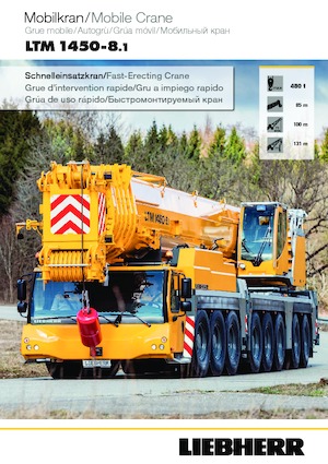 Macarale all-terrain Liebherr LTM 1450-8.1 