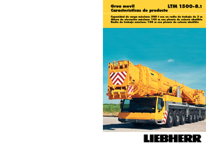 Macarale all-terrain Liebherr LTM 1500-8.1