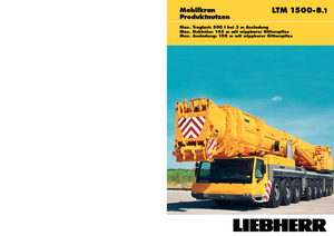 Macarale all-terrain Liebherr LTM 1500-8.1