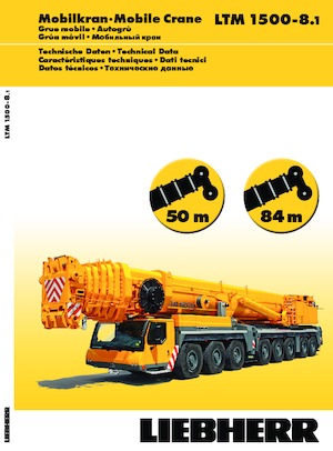 Macarale all-terrain Liebherr LTM 1500-8.1