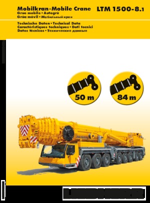 Macarale all-terrain Liebherr LTM 1500-8.1