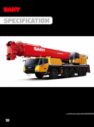 Macarale all-terrain Sany SAC2500C8-8