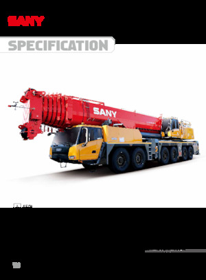 Macarale all-terrain Sany SAC4500C7-8