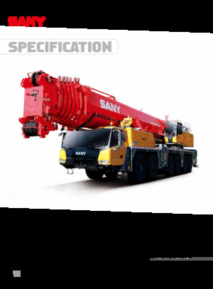 Macarale all-terrain Sany SAC6000C8-8