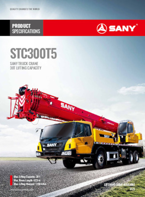 Macarale all-terrain Sany STC300T5