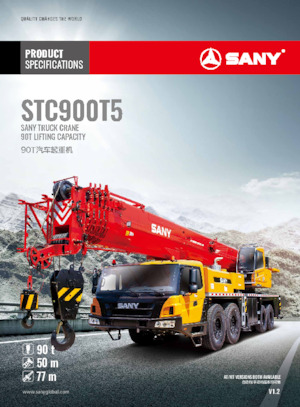 Macarale all-terrain Sany STC900T5