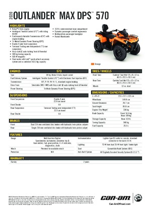 Vehicule all-terrain (ATV-uri) & Quad-uri can-am OUTLANDER 450 DPS MAX 