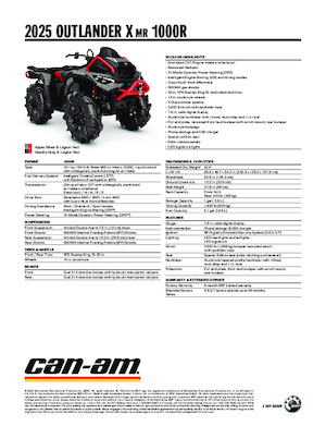 Vehicule all-terrain (ATV-uri) & Quad-uri can-am OUTLANDER X MR 1000R