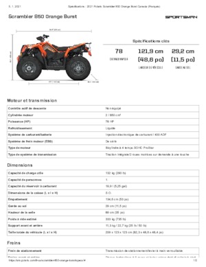 Vehicule all-terrain (ATV-uri) & Quad-uri Polaris Scrambler 850