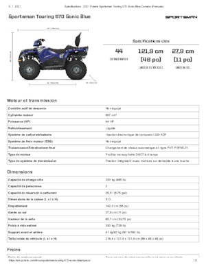 Vehicule all-terrain (ATV-uri) & Quad-uri Polaris Sportsman touring 570