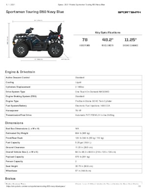 Vehicule all-terrain (ATV-uri) & Quad-uri Polaris Sportsman touring 850 