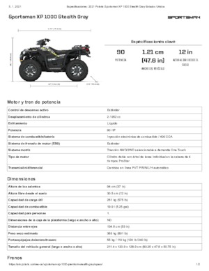 Vehicule all-terrain (ATV-uri) & Quad-uri Polaris Sportsman XP 1000