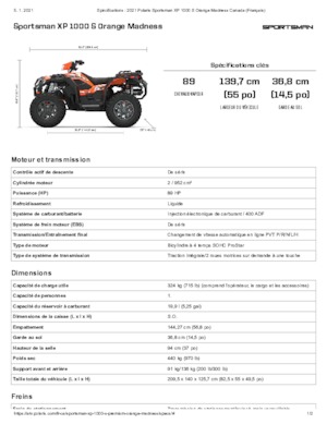 Vehicule all-terrain (ATV-uri) & Quad-uri Polaris Sportsman XP 1000 S