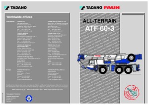 Macarale all-terrain Tadano ATF 60-3 (6x6x6)