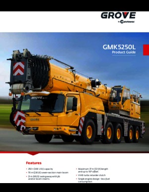 Macarale all-terrain Grove GMK5250L