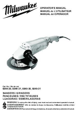 Polizoare unghiulare Milwaukee 6089-30