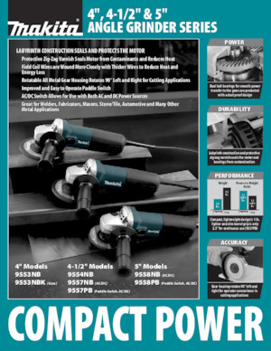 Polizoare unghiulare Makita 9556PB