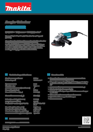 Polizoare unghiulare Makita 9558HNR