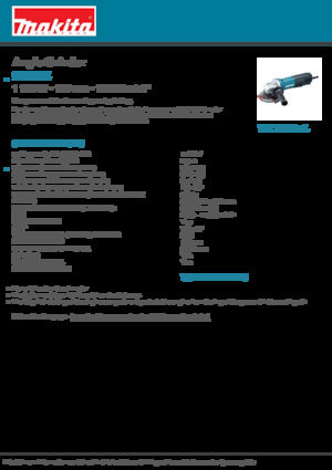 Polizoare unghiulare Makita 9565PZ