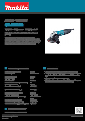 Polizoare unghiulare Makita GA4530R