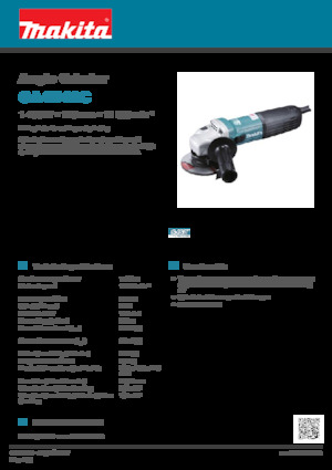 Polizoare unghiulare Makita GA4540C