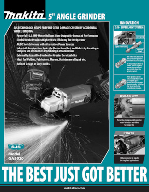 Polizoare unghiulare Makita GA5020