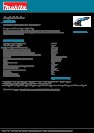 Polizoare unghiulare Makita GA5030