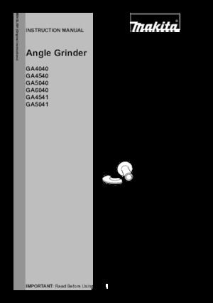 Polizoare unghiulare Makita GA5040