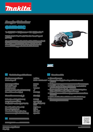 Polizoare unghiulare Makita GA5040C
