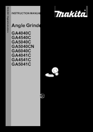 Polizoare unghiulare Makita GA5040CN01