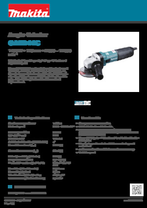 Polizoare unghiulare Makita GA5041C