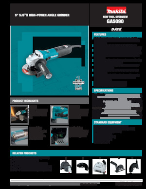 Polizoare unghiulare Makita GA5090