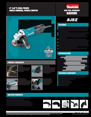 Polizoare unghiulare Makita GA5095