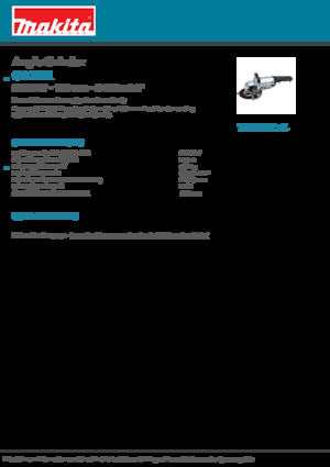 Polizoare unghiulare Makita GA7001