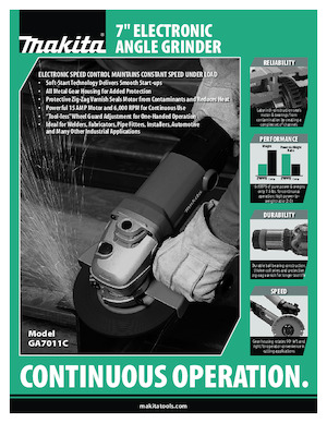 Polizoare unghiulare Makita GA7011C