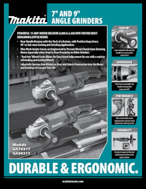 Polizoare unghiulare Makita GA9031Y