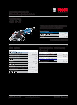 Polizoare unghiulare Bosch GWS 14-125
