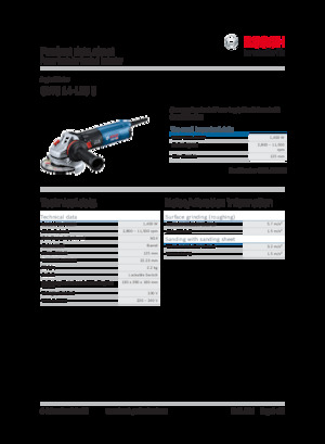 Polizoare unghiulare Bosch GWS 14-125 S