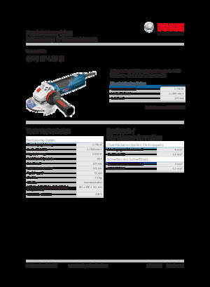 Polizoare unghiulare Bosch GWS 17-125 CI