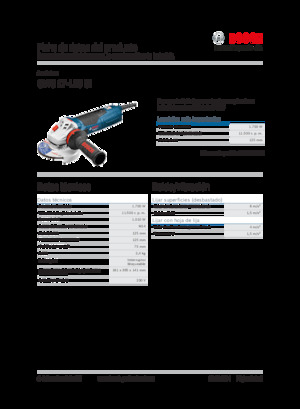 Polizoare unghiulare Bosch GWS 17-125 CI